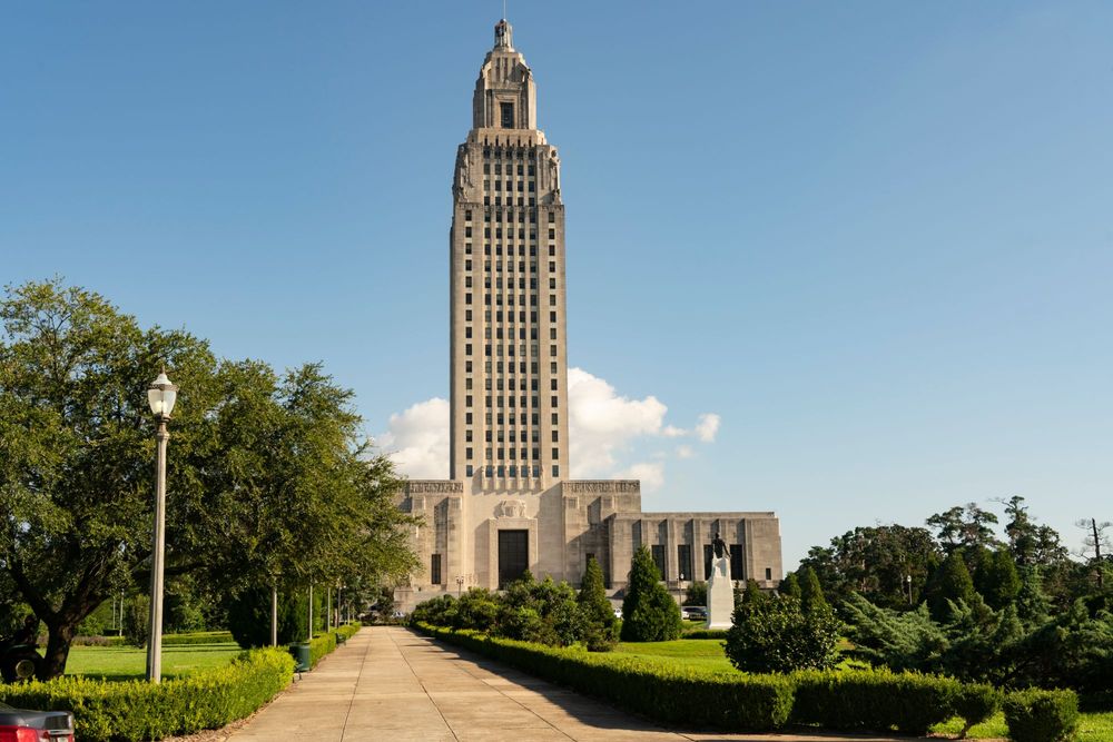 The Louisiana State Capitol in Baton Rouge