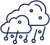 Icon com hail damage roof repair icon