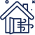 Icon com roof ventilation icon