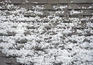Hail Damaged Roof in New Orleans