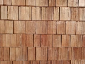 New wooden plates roof cover