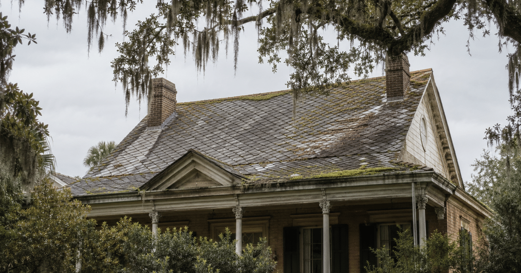 Historic house in new orleans - roof repairs